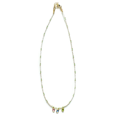 16" Micro Pearl Necklace (comes in two colours)