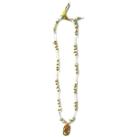 (HAIKINI X ENVET) 17" Linda Necklace (comes in 2 colors)