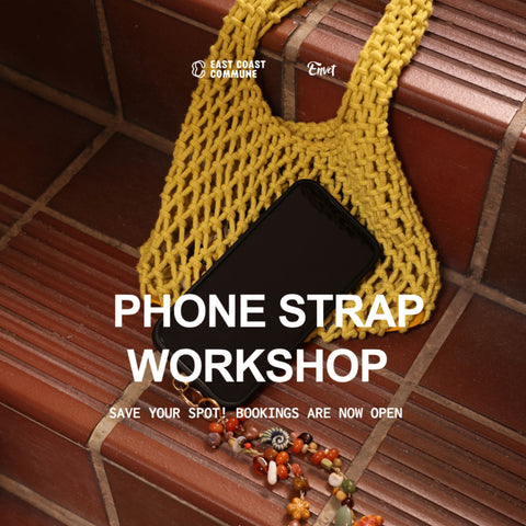 Phone Strap Workshop at East Coast Commune (17 & 18 October)