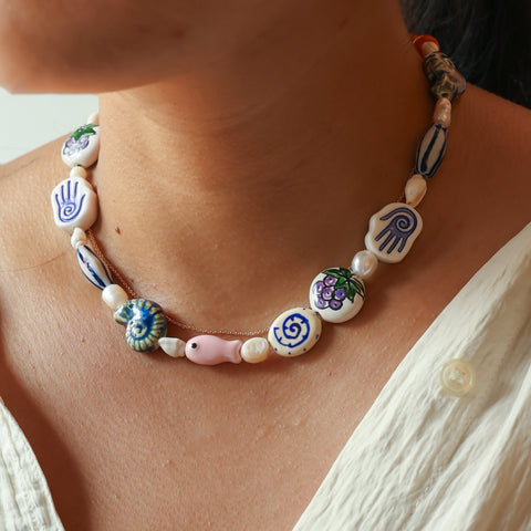 16" One-off Necklace - 0001