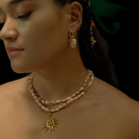 Whirlpool Pearl Earrings