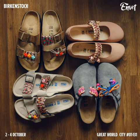 Birkenstock x Envet: Personalise your Birkenstock (2-4 October)