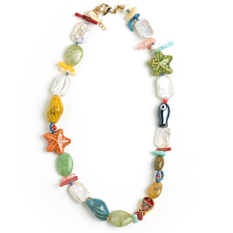 15" Treasure Scatter Necklace