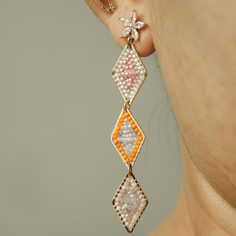 Beaded Earrings (Limited edition) - 054