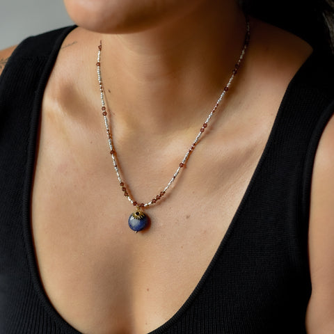 18" Duskdrop Pearl Necklace