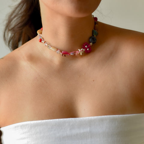 14.5" Oh Crab Necklace