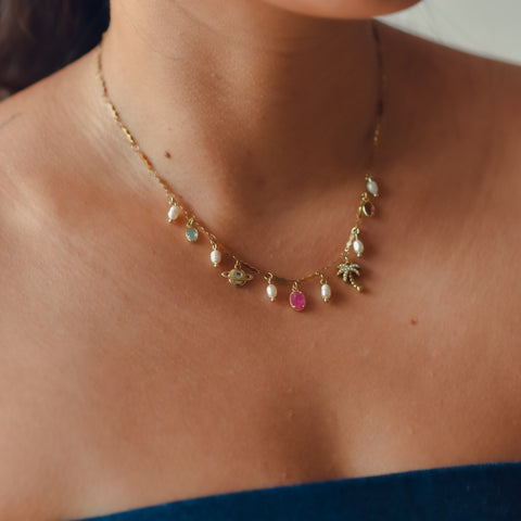 17" One-off Necklace - 2066