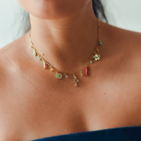 16" One-off Necklace - 2076