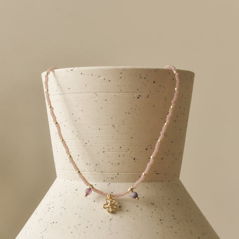 15" The Flora Necklace - (comes in colours)
