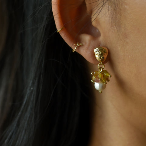 Grape Earrings - Longan (comes in mini)