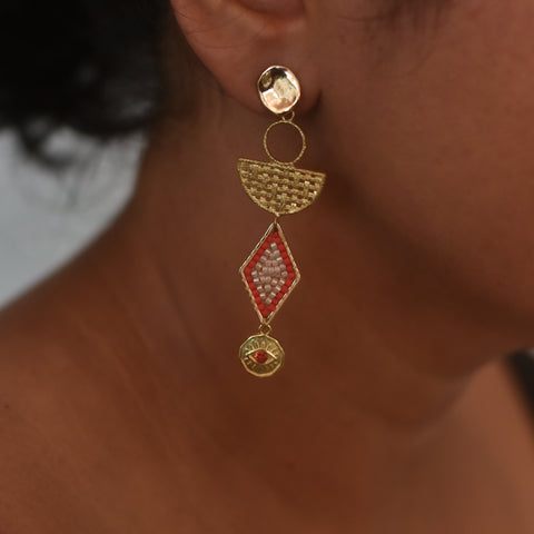 Beaded Earrings (Limited edition) - 003