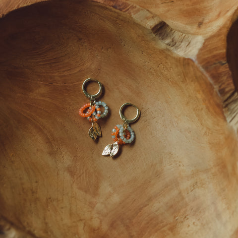 2nd life earrings - 8765