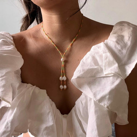 17" Emberald Necklace