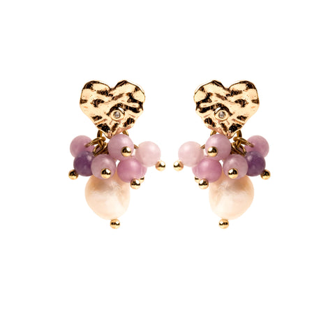 Mini Grape Earrings (comes in variations color)