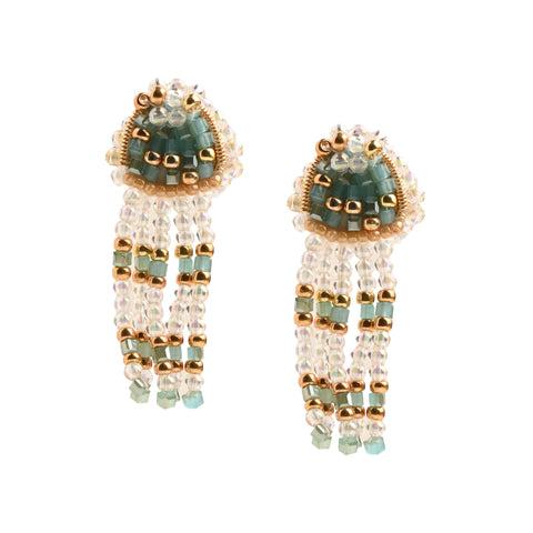 Jellyfish Beaded Earrings (Limited edition) - 062