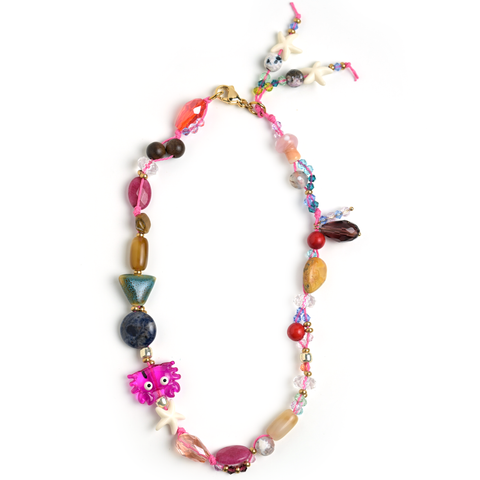 14.5" Oh Crab Necklace