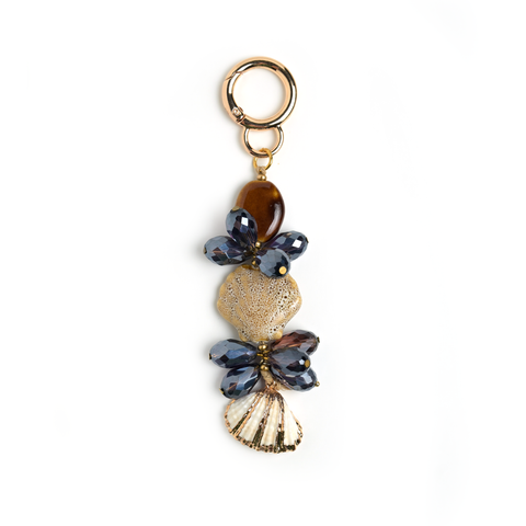 Midnight Shell Bag Charm