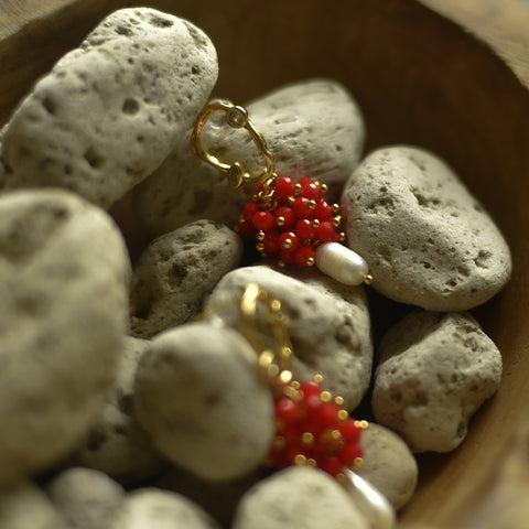 Grape Earrings (comes in variations color)