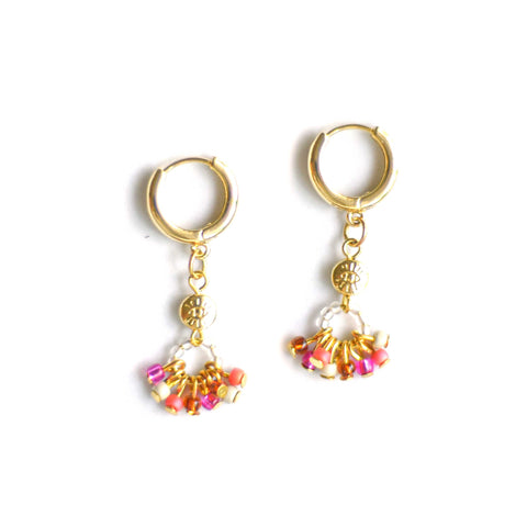Nano Eye Earrings (Sequins)