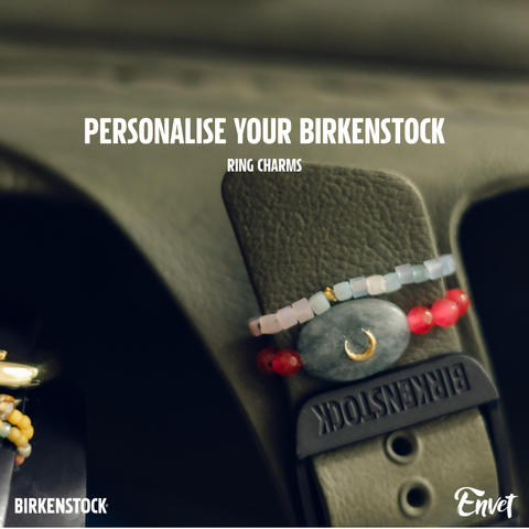 Birkenstock x Envet: Ring Charms (Purple & Brown)