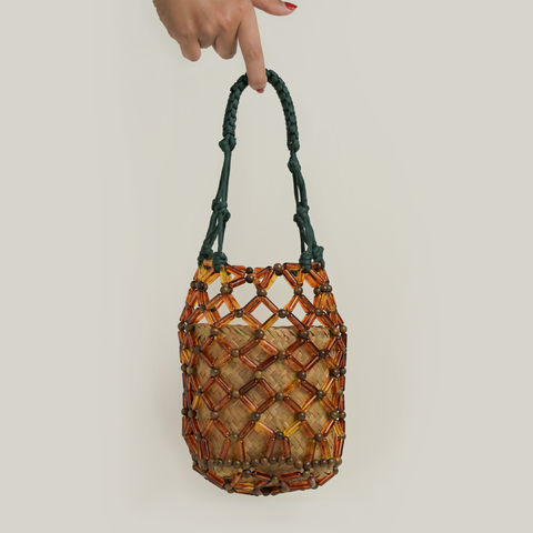 Nanas Beaded Bag