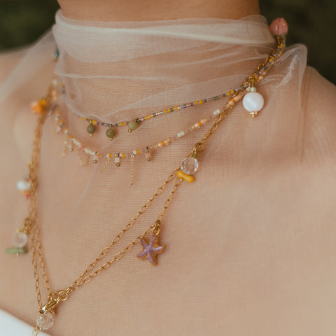 14" Jungle Fusion Necklace
