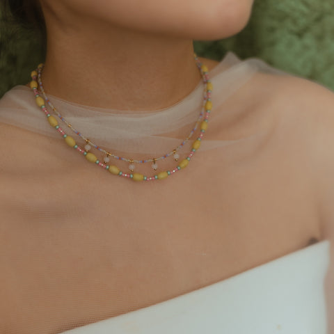 14" Wine and Dine Necklace