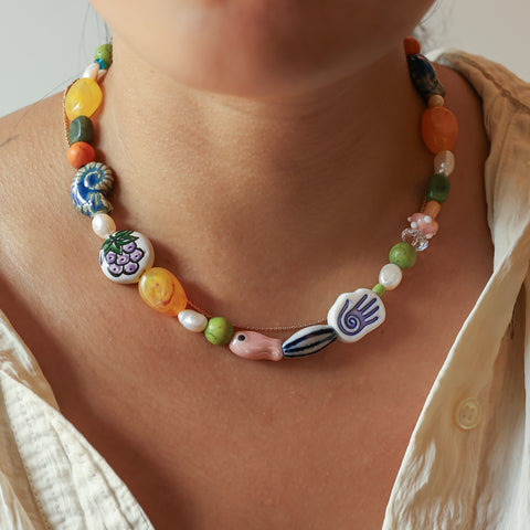16" One-off Necklace - 0004
