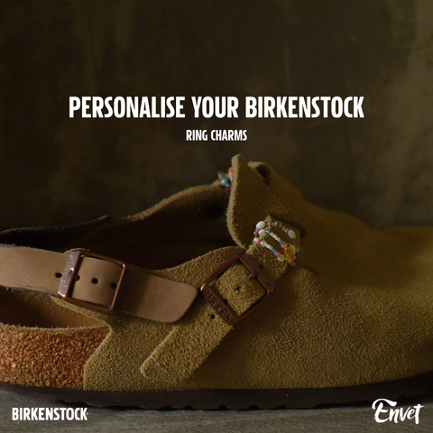 Birkenstock x Envet: Ring Charms (Pink & Red)
