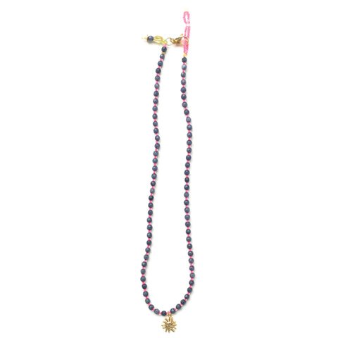 15"/16" Blueberry Boba necklace
