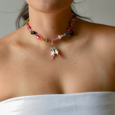 14.5" Oh Crab Necklace