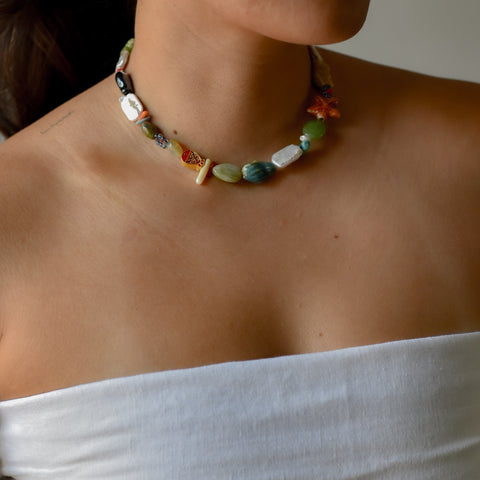 15" Treasure Scatter Necklace