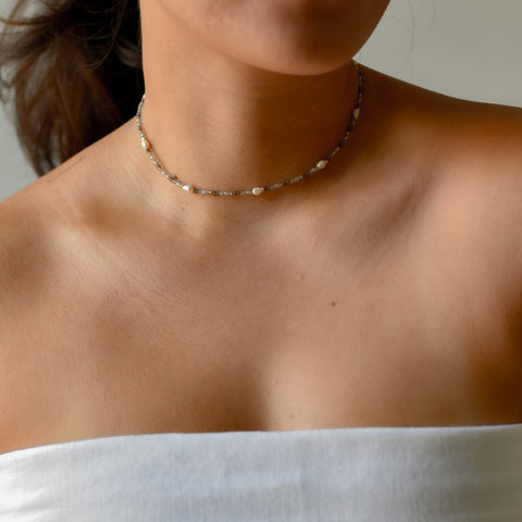 14" Thread Necklace (comes in colour variations)