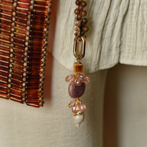 Fleur Shell Bag Charm