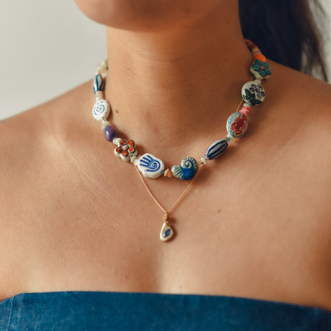 16" One-off Necklace - 2028