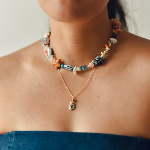 16" One-off Necklace - 2038