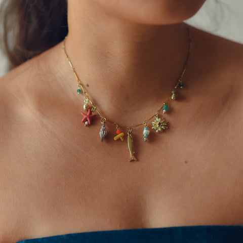 16" One-off Necklace - 2063