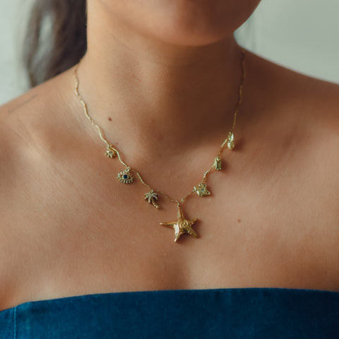 17" One-off Necklace - 2105