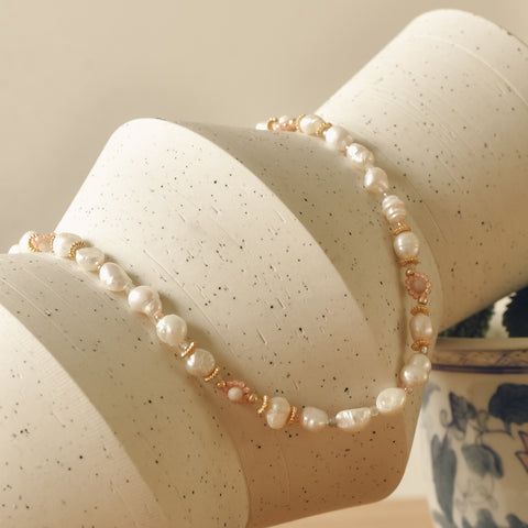 16" Pearl Necklace - Seasalt