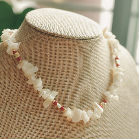 15" Cauliflower Necklace (comes in two colors)