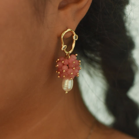 Grape Earrings - Pomelo (comes in mini)