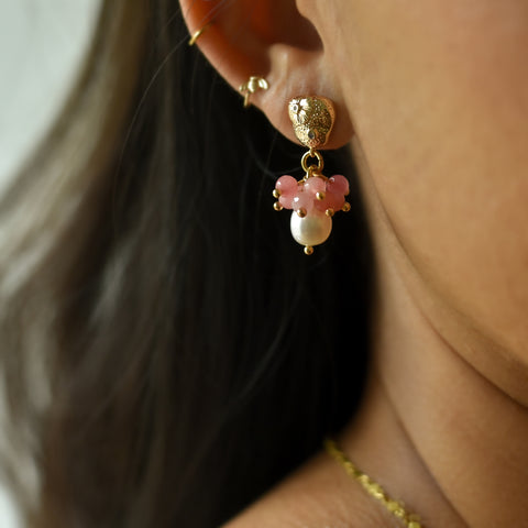 Grape Earrings - Pomelo (comes in mini)