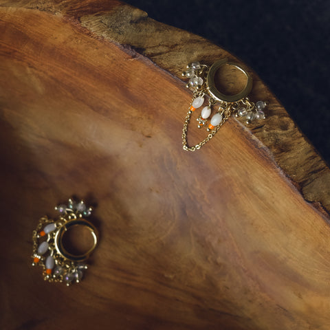 2nd life earrings - 8584