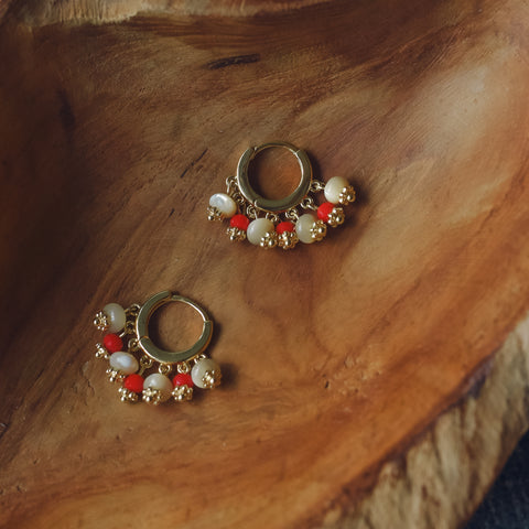 2nd life earrings - 8598