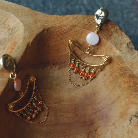 2nd life earrings - 8609