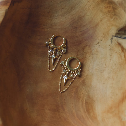 2nd life earrings - 8625
