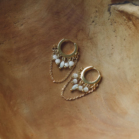 2nd life earrings - 8628