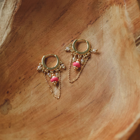 2nd life earrings - 8671