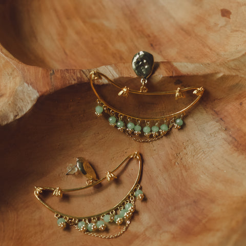 2nd life earrings - 8695