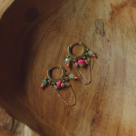 2nd life earrings - 8757